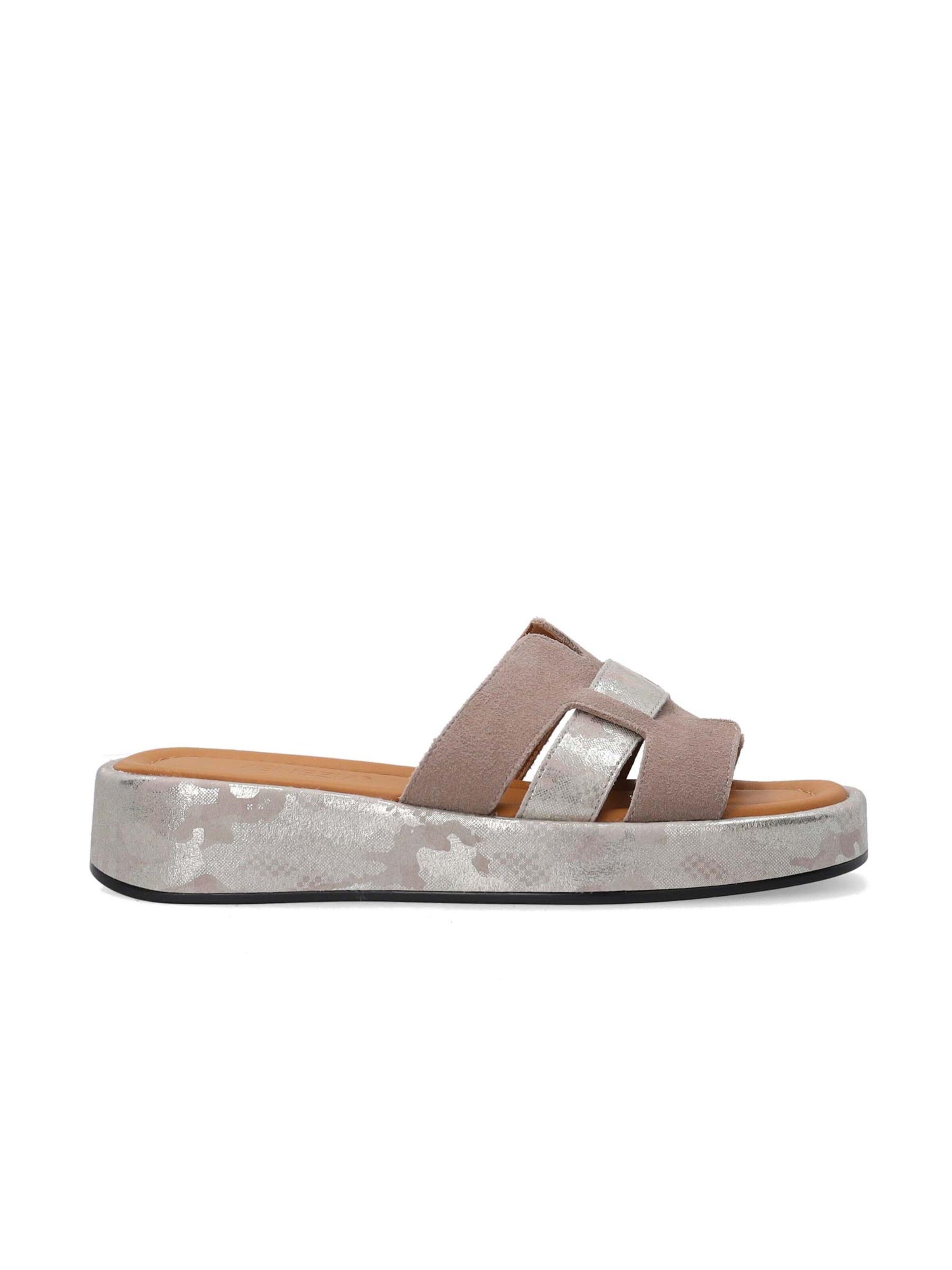 VENEZIA Mules 'Venezia' in Grey: front