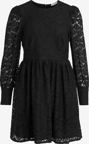 VILA Dress in Black: front