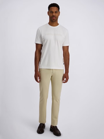 Regular Pantalon chino 'Castres' PIERRE CARDIN en beige