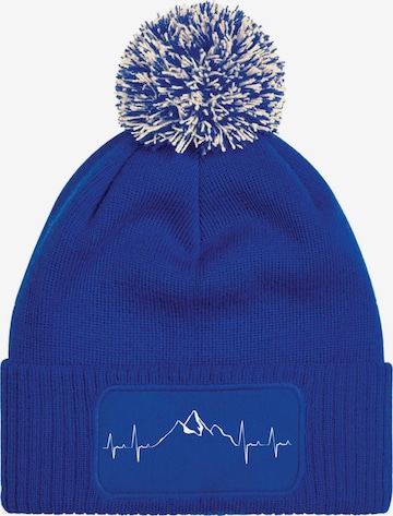 Youth Designz Mütze 'Heartbeat Mountain' in Blau: Vorderseite