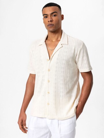 Regular fit Camicia di Antioch in beige