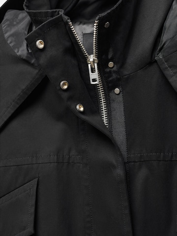 MANGO Prehodna jakna 'Jalisco' | črna barva