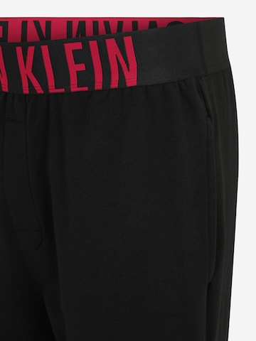 Calvin Klein Underwear Дънки Tapered Leg Панталон пижама в черно