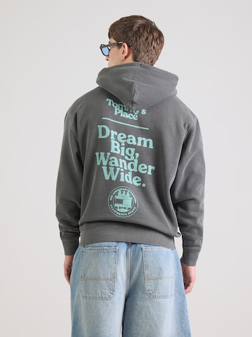 Tommy Jeans Sweatshirt in Grau: Vorderseite