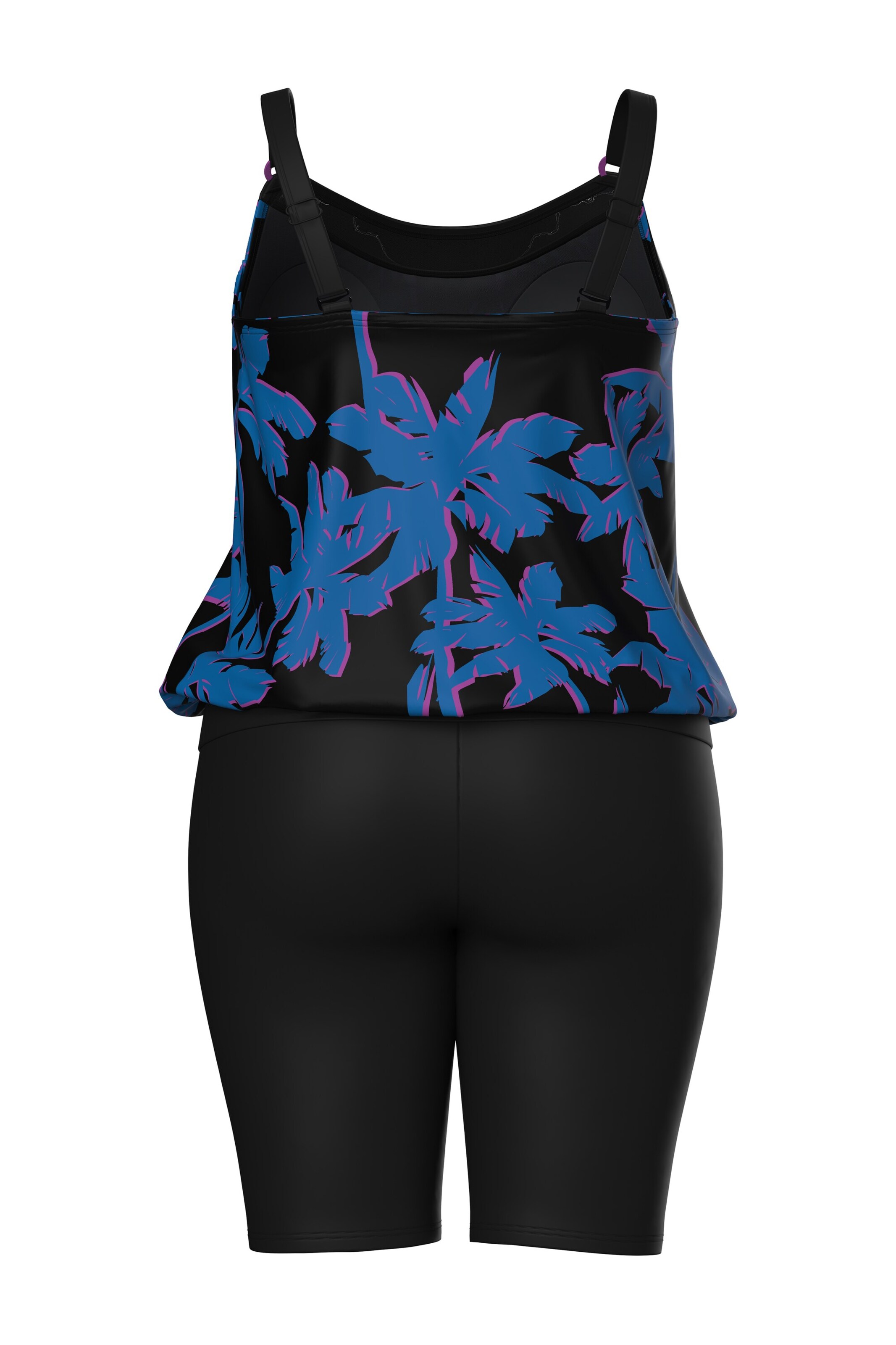 Ulla Popken Tankini in Black