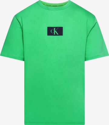 T-Shirt Calvin Klein Underwear en vert : devant