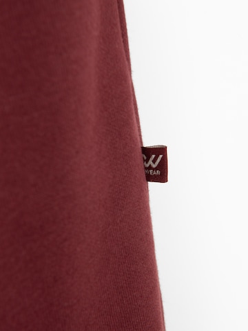 Wide Leg Pantalon NoWear en rouge