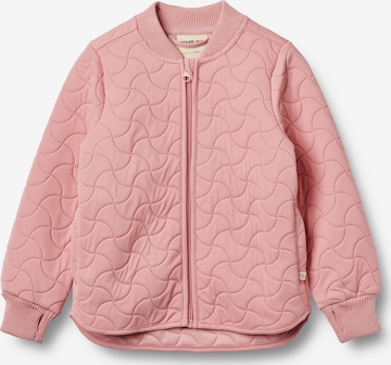 WHEAT Between-season jacket in Pink: front
