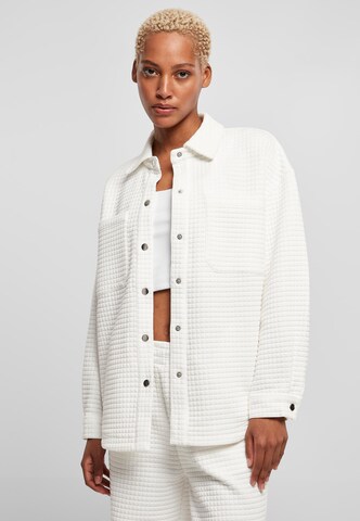 Urban Classics Between-season jacket in White: front