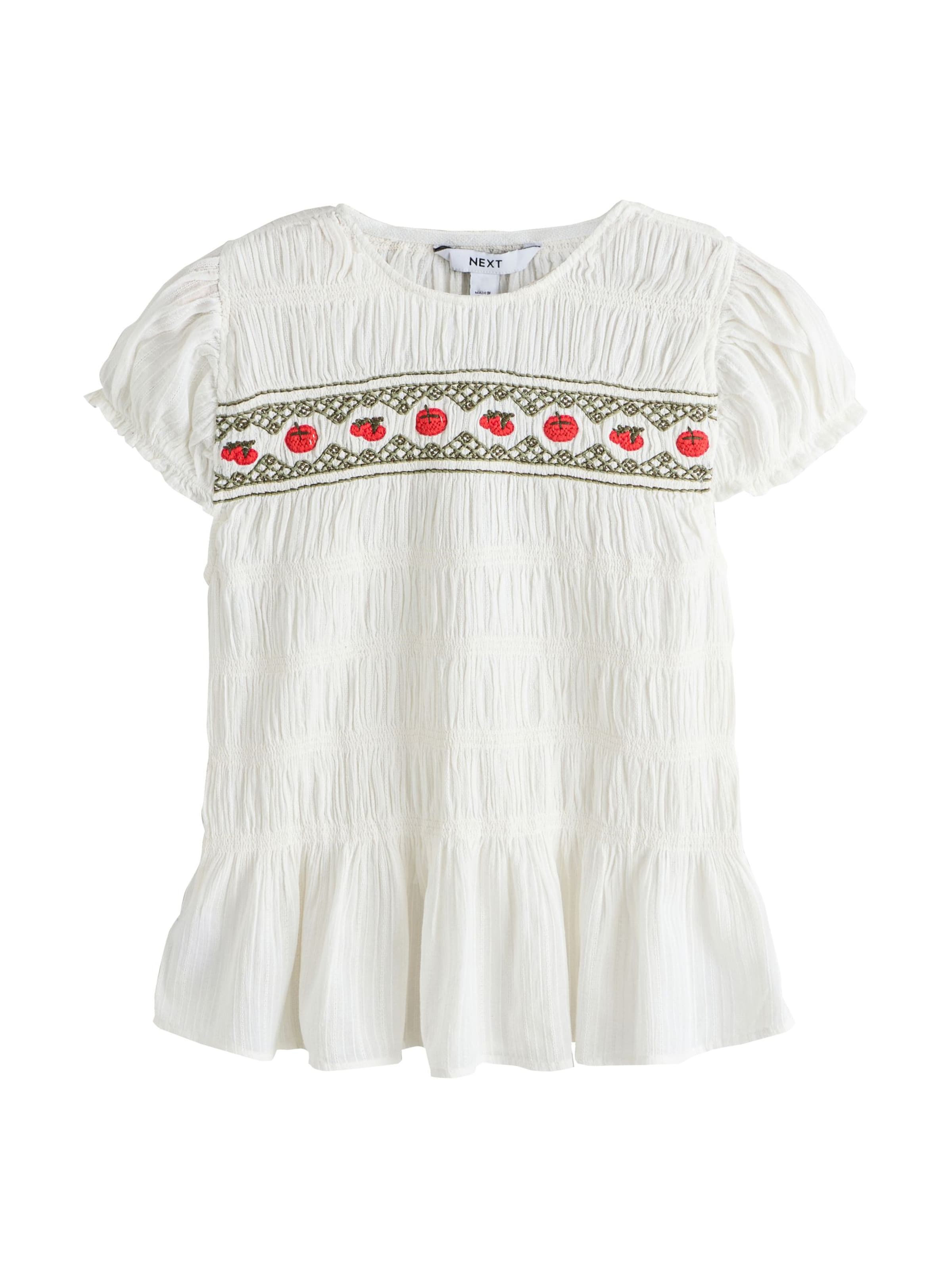 Next - Blusa en blanco: frente