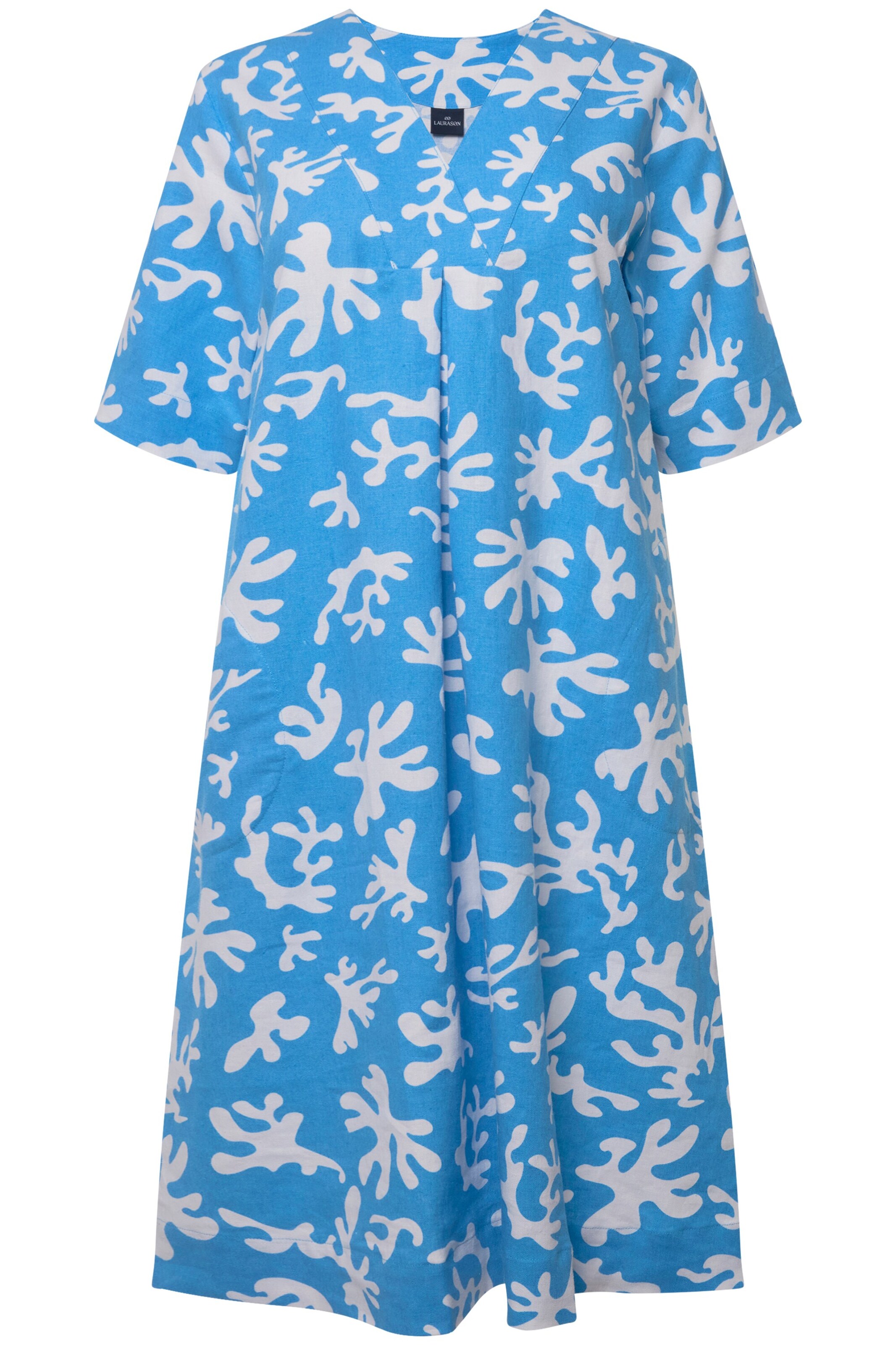 LAURASØN Kleid in Blau: Vorderseite