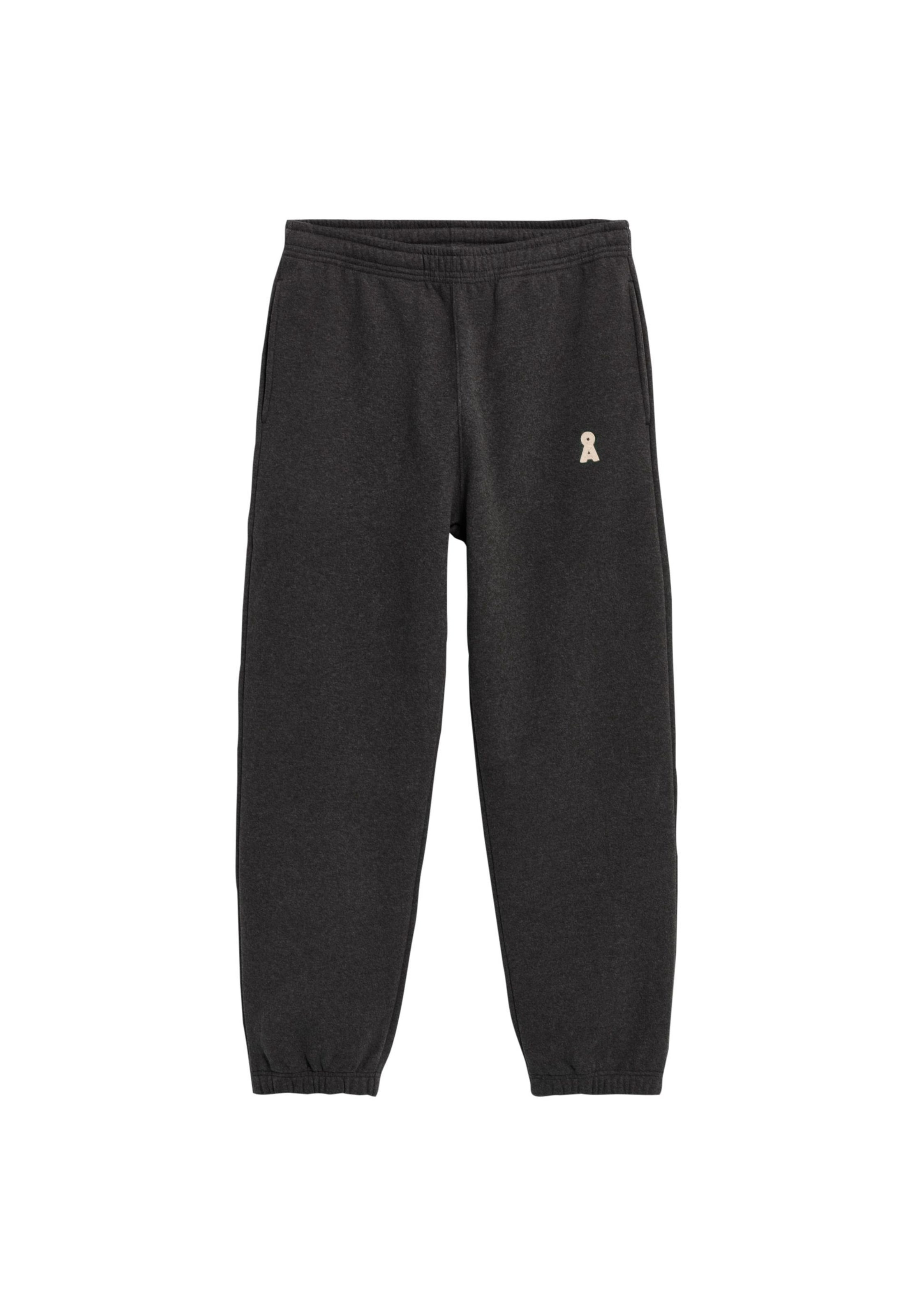 ARMEDANGELS Tapered Pants in Grey: front