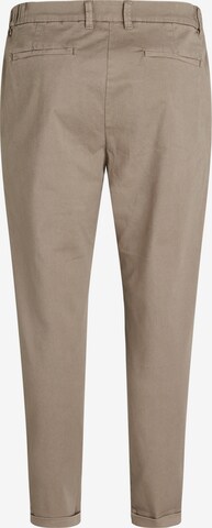 Redefined Rebel Regular Pleat-front trousers 'Jacko' in Brown