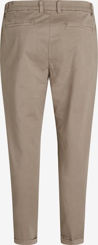 Redefined Rebel Regular Pleat-front trousers 'Jacko' in Brown