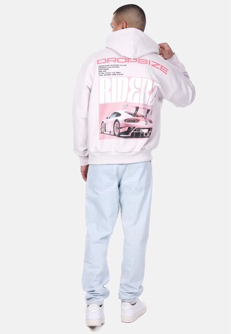 Dropsize Sweatshirt 'Riderz' in Pink