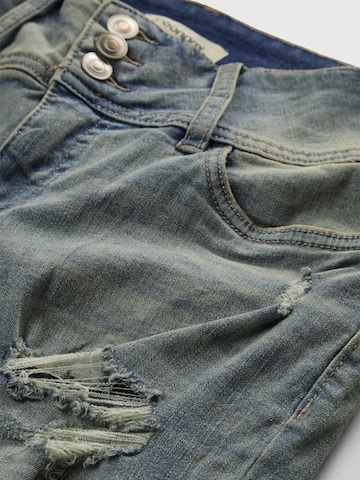bonprix Slimfit Jeans in Blau