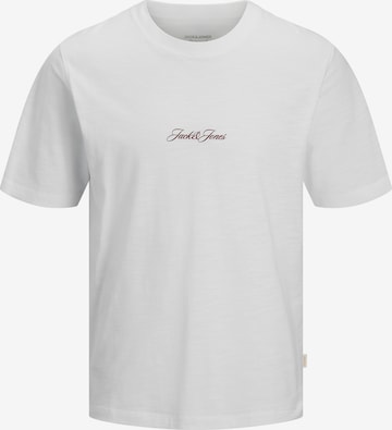 Jack & Jones Junior Majica 'JORCassis' | bela barva: sprednja stran