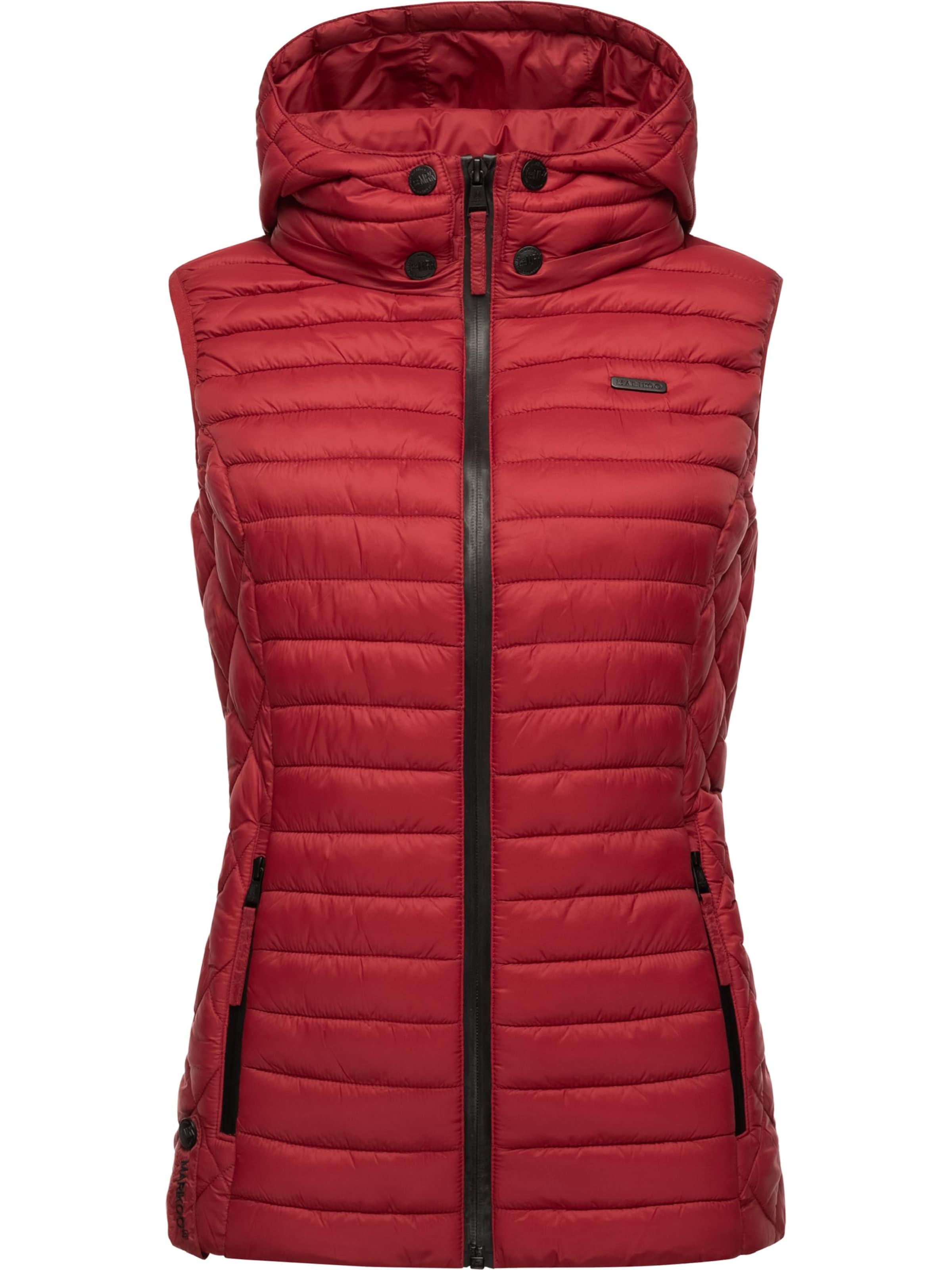 MARIKOO Γιλέκο &#x27;Hasenpfote&#x27; σε κόκκινο: μπροστά