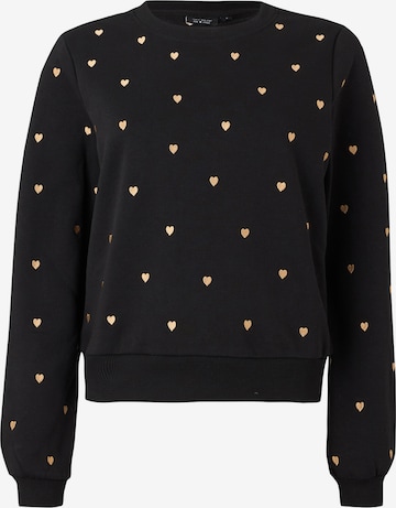 ONLY - Sudadera 'ONLAtika' en negro: frente