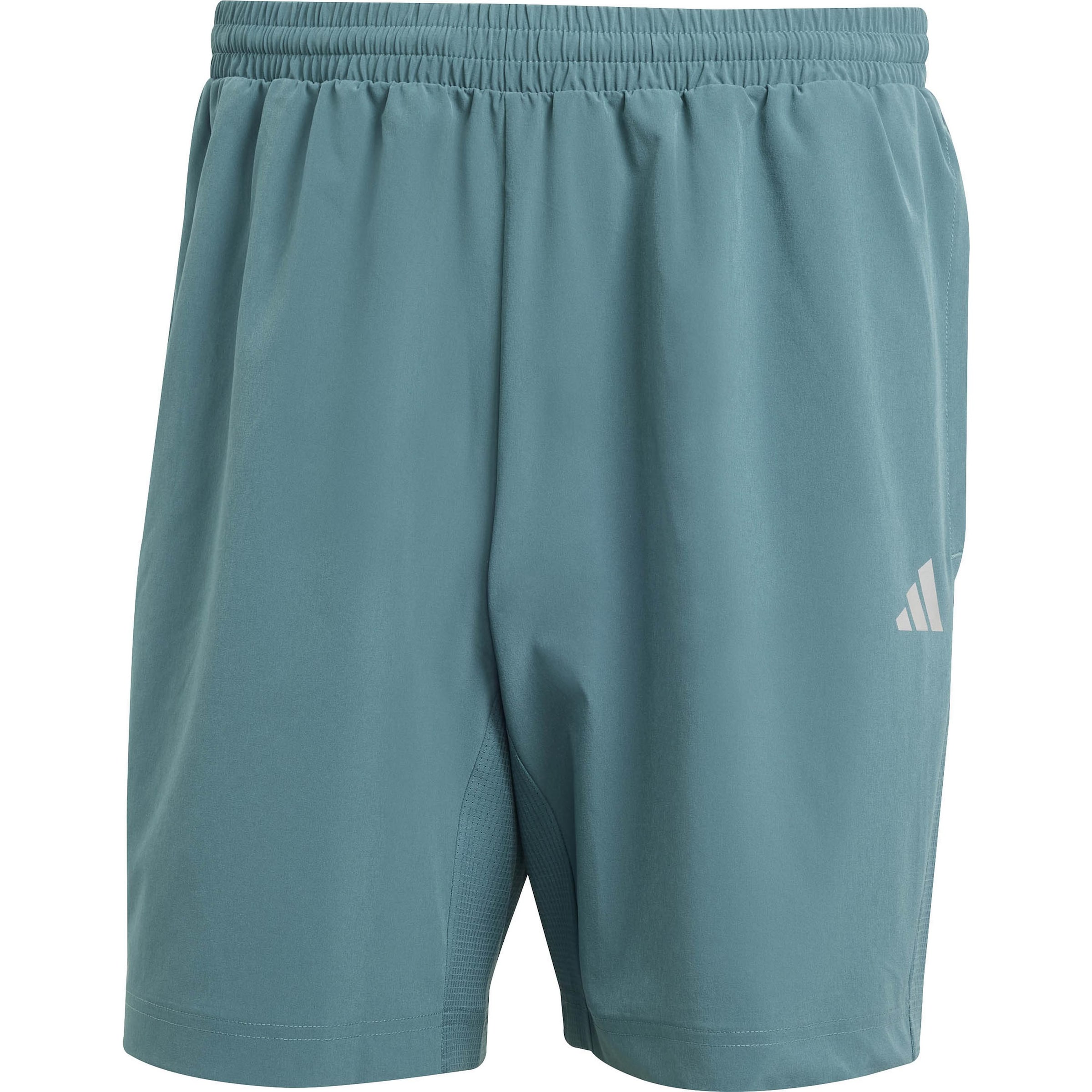 ADIDAS PERFORMANCE Workout Pants 'App Gfxsho' in Green: front