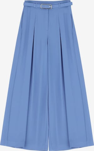 IMPERIAL Regular Pants 'PANTALONE A PALAZZO' in Blue: front