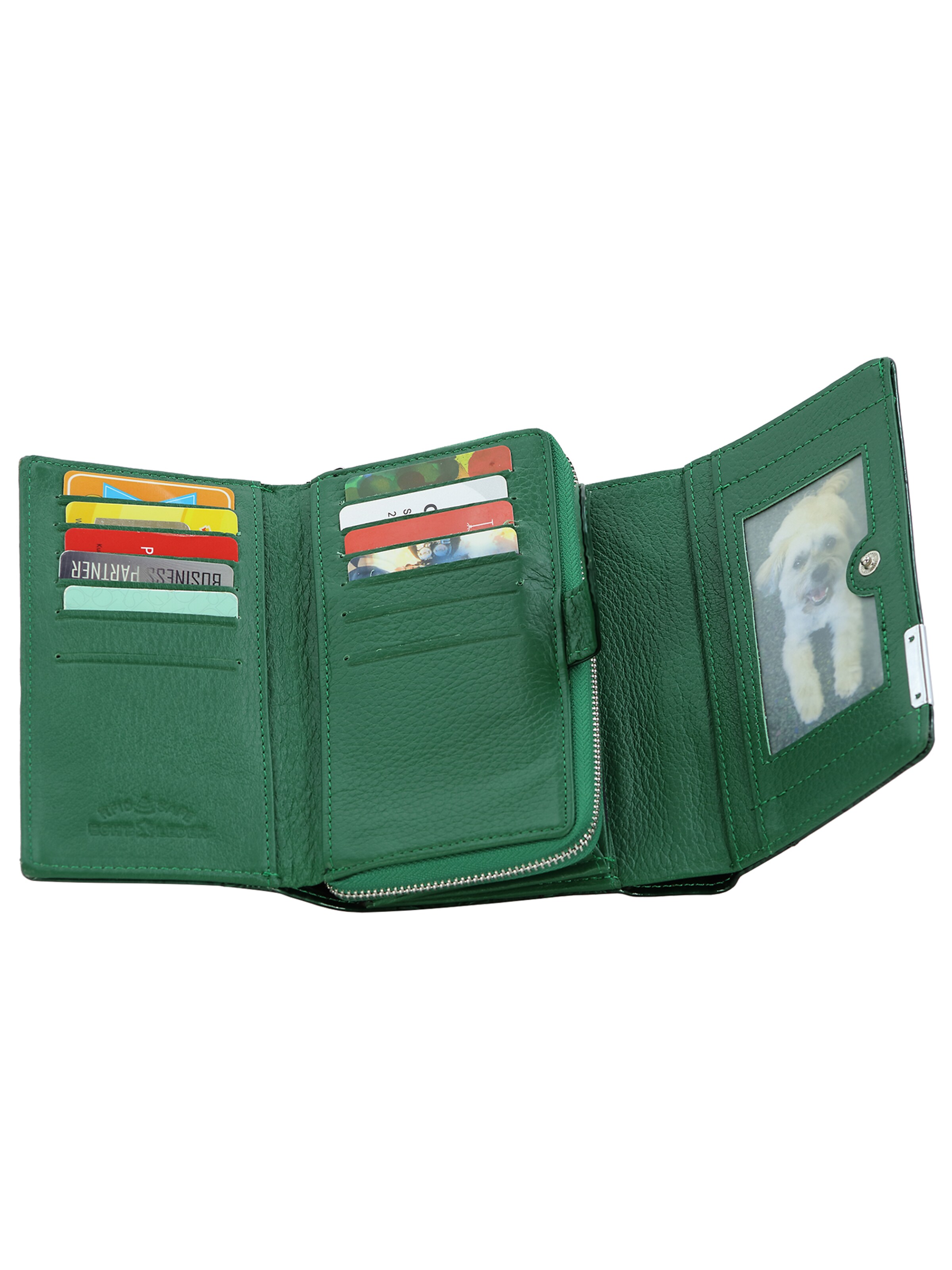 Jennifer Jones Wallet in Green