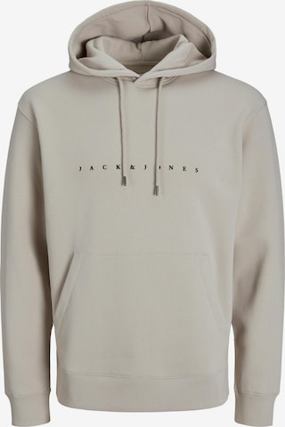 JACK & JONES Sweatshirt 'Star' in Beige: Vorderseite