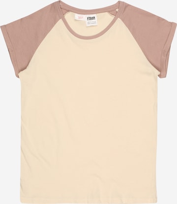 T-Shirt Urban Classics en beige : devant