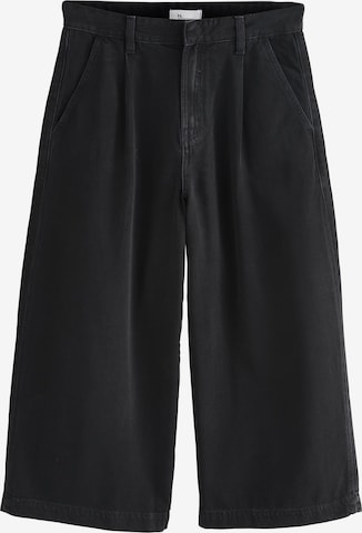 Next Wide Leg Laskosfarkut värissä musta: etupuoli