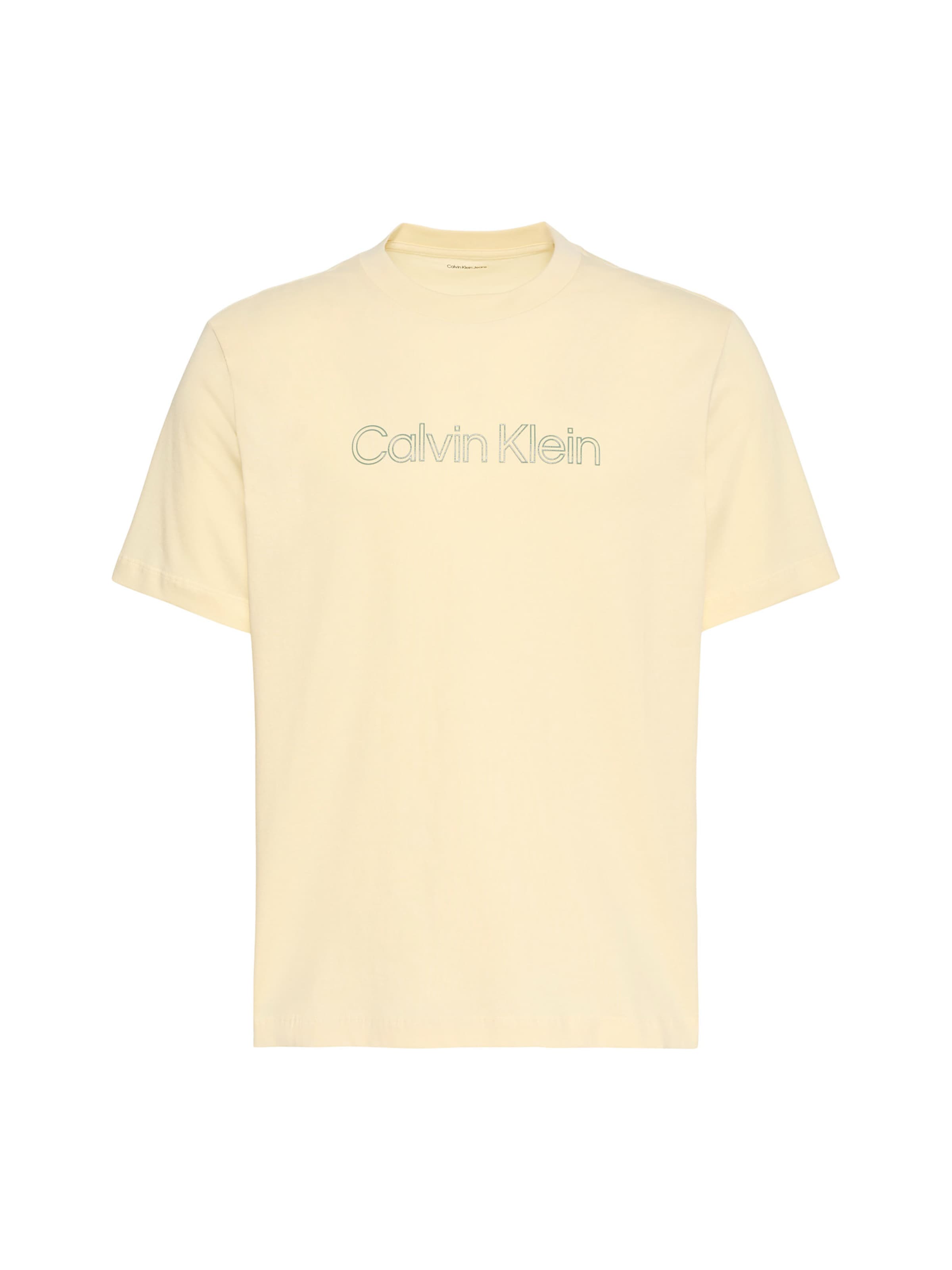 Calvin Klein Jeans Shirt in Yellow: front
