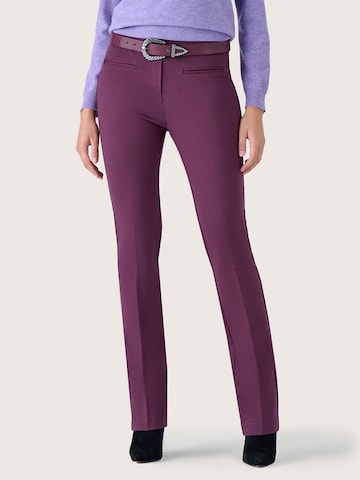 Regular Pantalon Camomilla en violet : devant