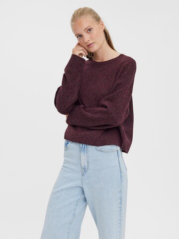 Pull-over 'DOFFY' VERO MODA en violet : devant