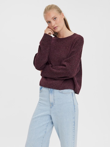 Pull-over 'DOFFY' VERO MODA en violet : devant