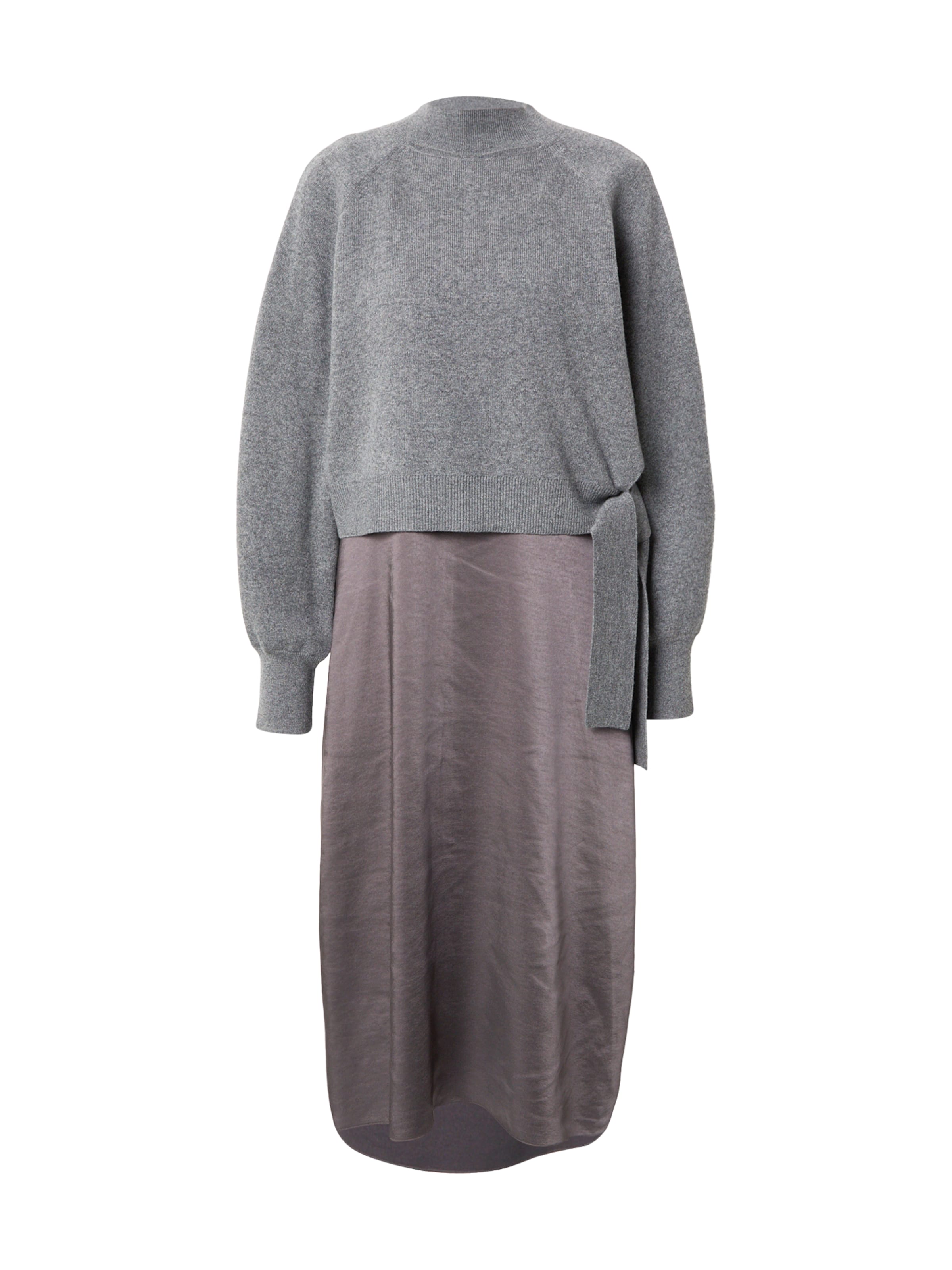 BOSS Mekko 'Flalina' värissä harmaa: etupuoli