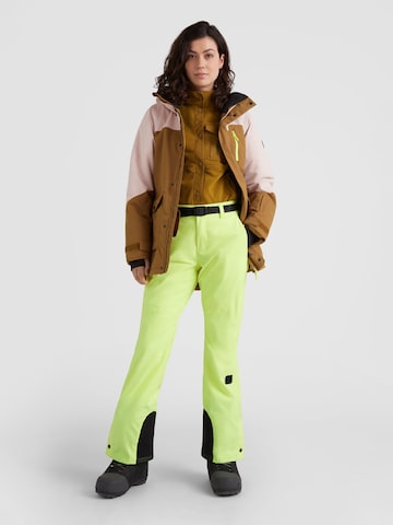 Slimfit Pantaloni outdoor 'Star' de la O'NEILL pe galben
