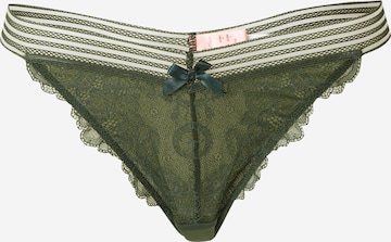 Hunkemöller Thong 'Saffron' in Green: front