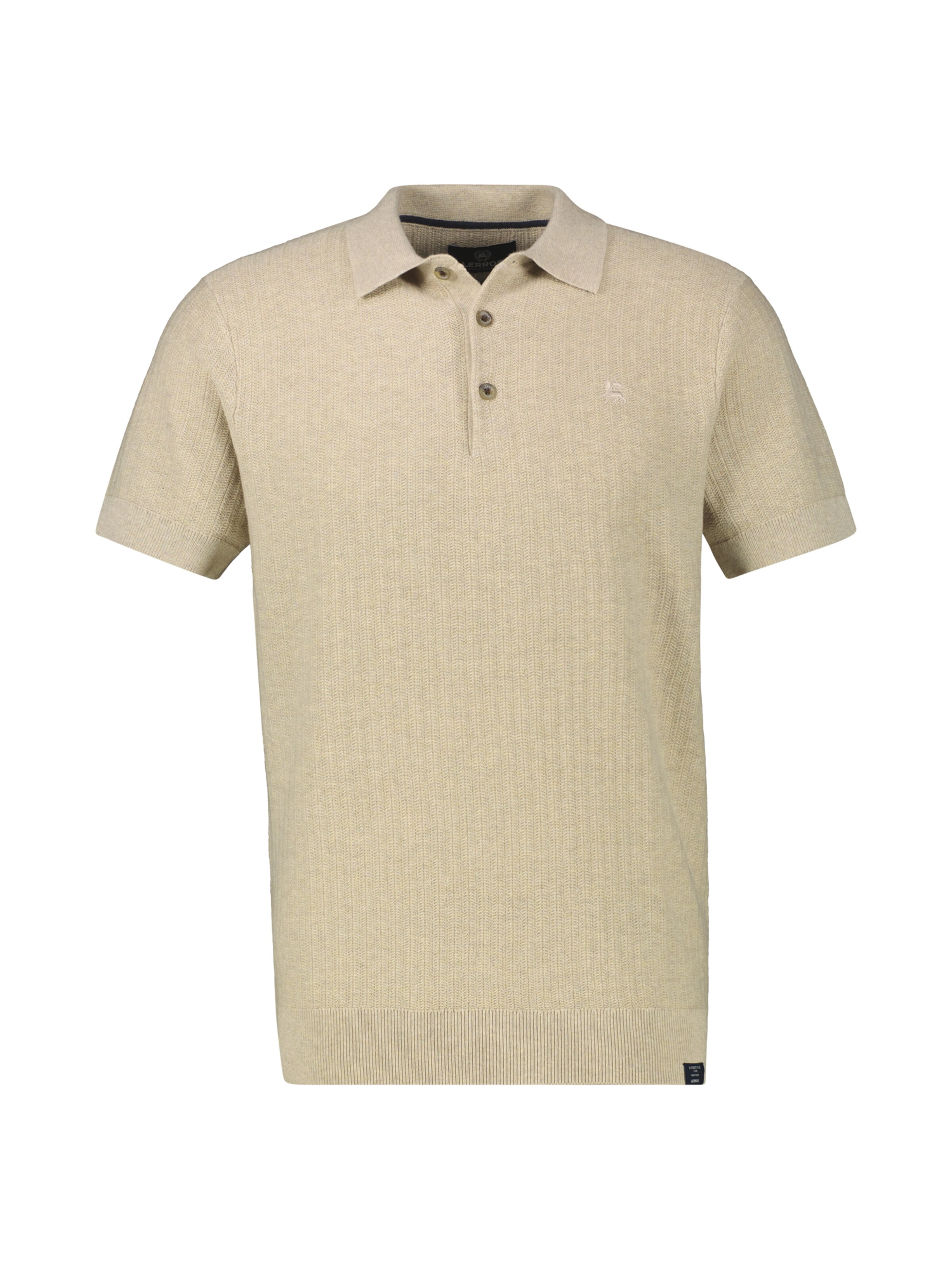 LERROS Shirt in de kleur Beige gemêleerd, Productweergave