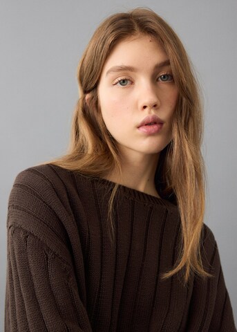MANGO TEEN Pullover 'Anna' in Braun