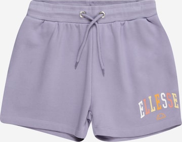 ELLESSE - Regular Calças 'Vicenzo' em roxo: frente