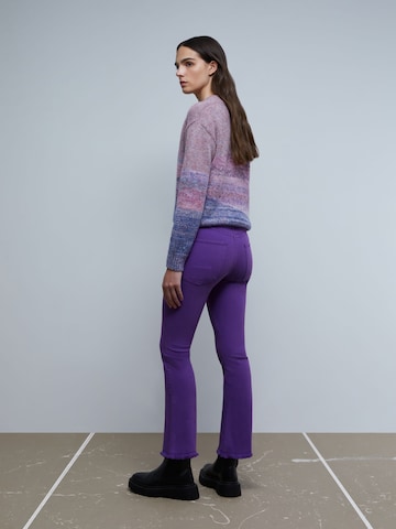 Scalpers Flared Jeans 'Luna' in Purple