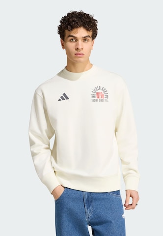 ADIDAS PERFORMANCE - Camiseta deportiva 'MERCEDES-AMG PETRONAS FORMULA 1 TEAM SILBERPFEIL 1955' en blanco: frente