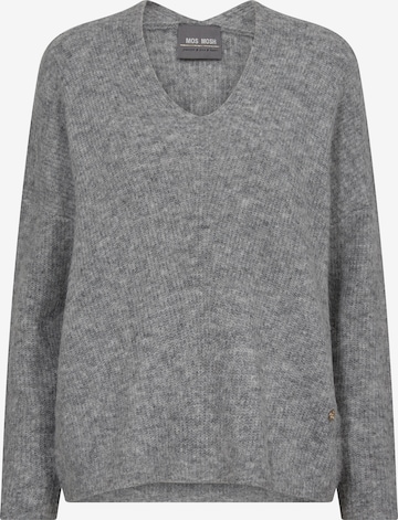 MOS MOSH Pullover (RWS) in Grau: predná strana