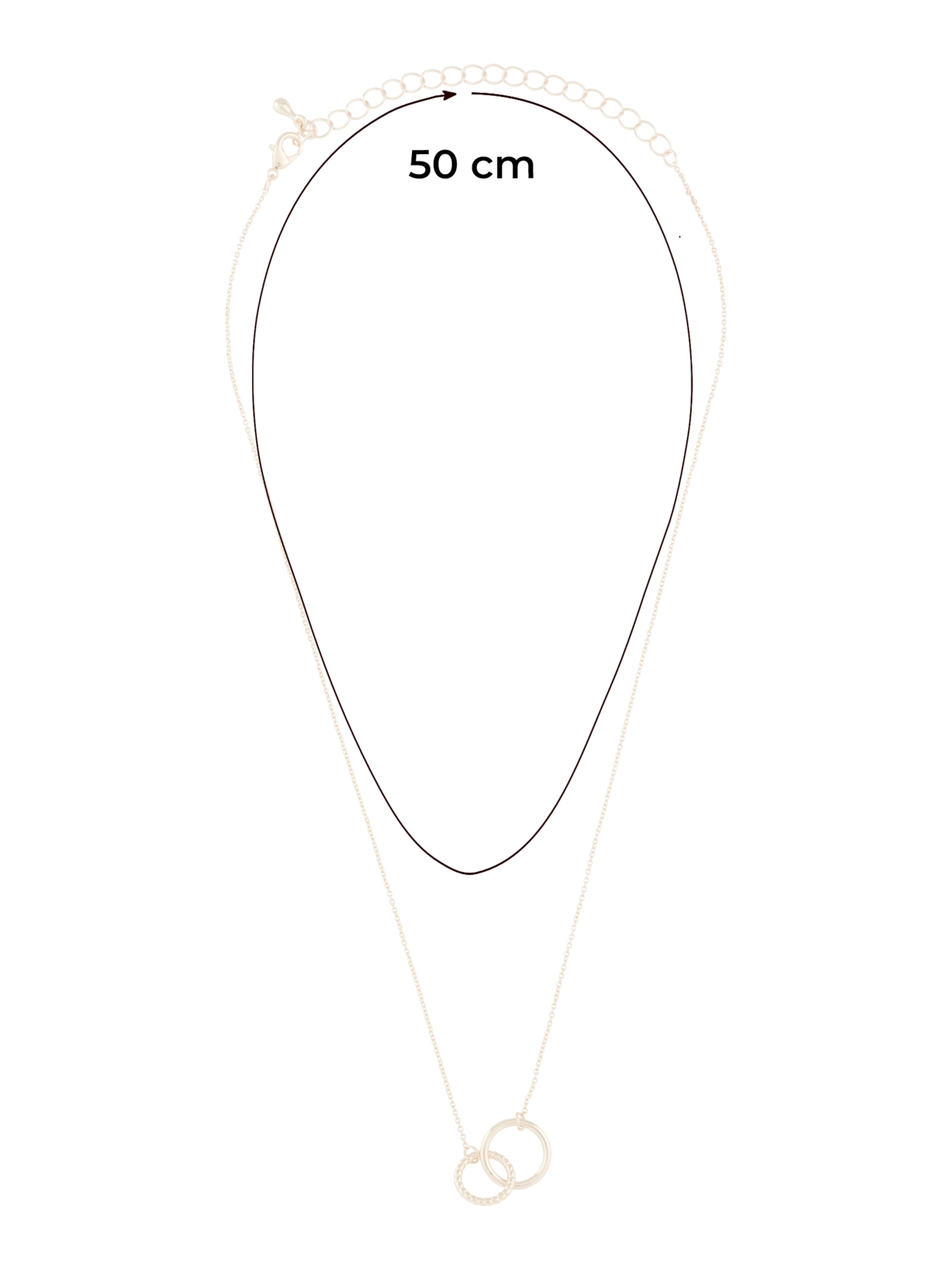 ABOUT YOU Ketju värissä kulta