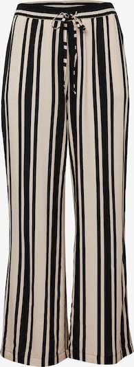 Guido Maria Kretschmer Curvy Παντελόνι 'Hellen' σε μαύρο / λευκό μαλλιού, Άποψη προϊόντος