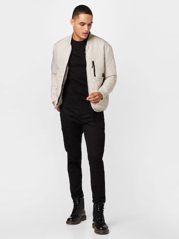 TOM TAILOR DENIM Between-Season Jacket in Grey