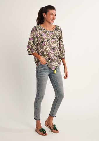 comma casual identity Blouse in Groen