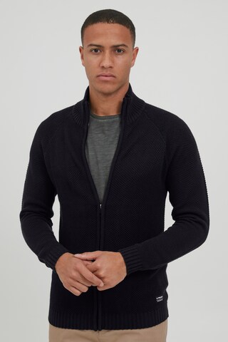 11 Project Knit Cardigan in Black: front