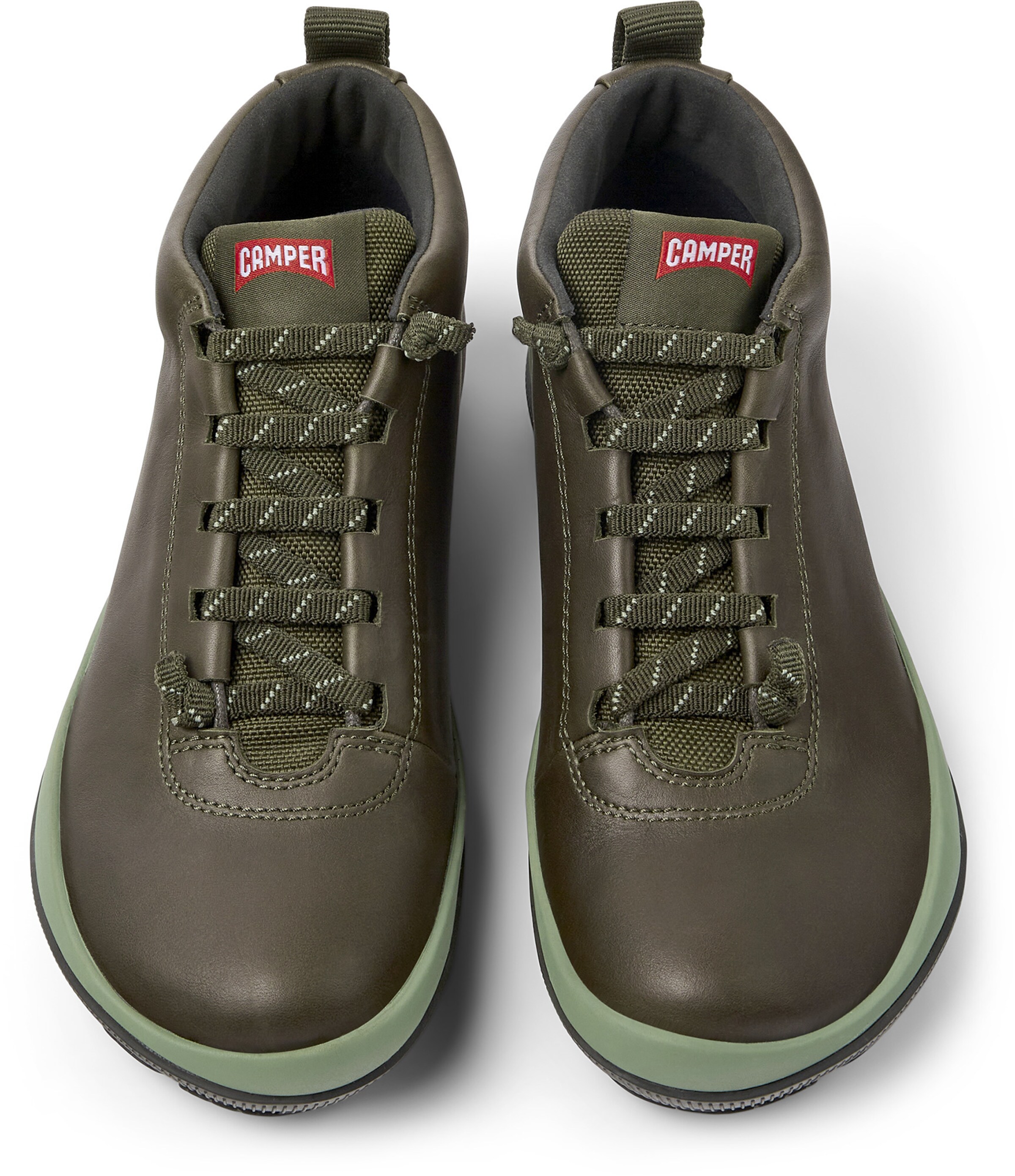 CAMPER Booties 'Peu Pista' in Green