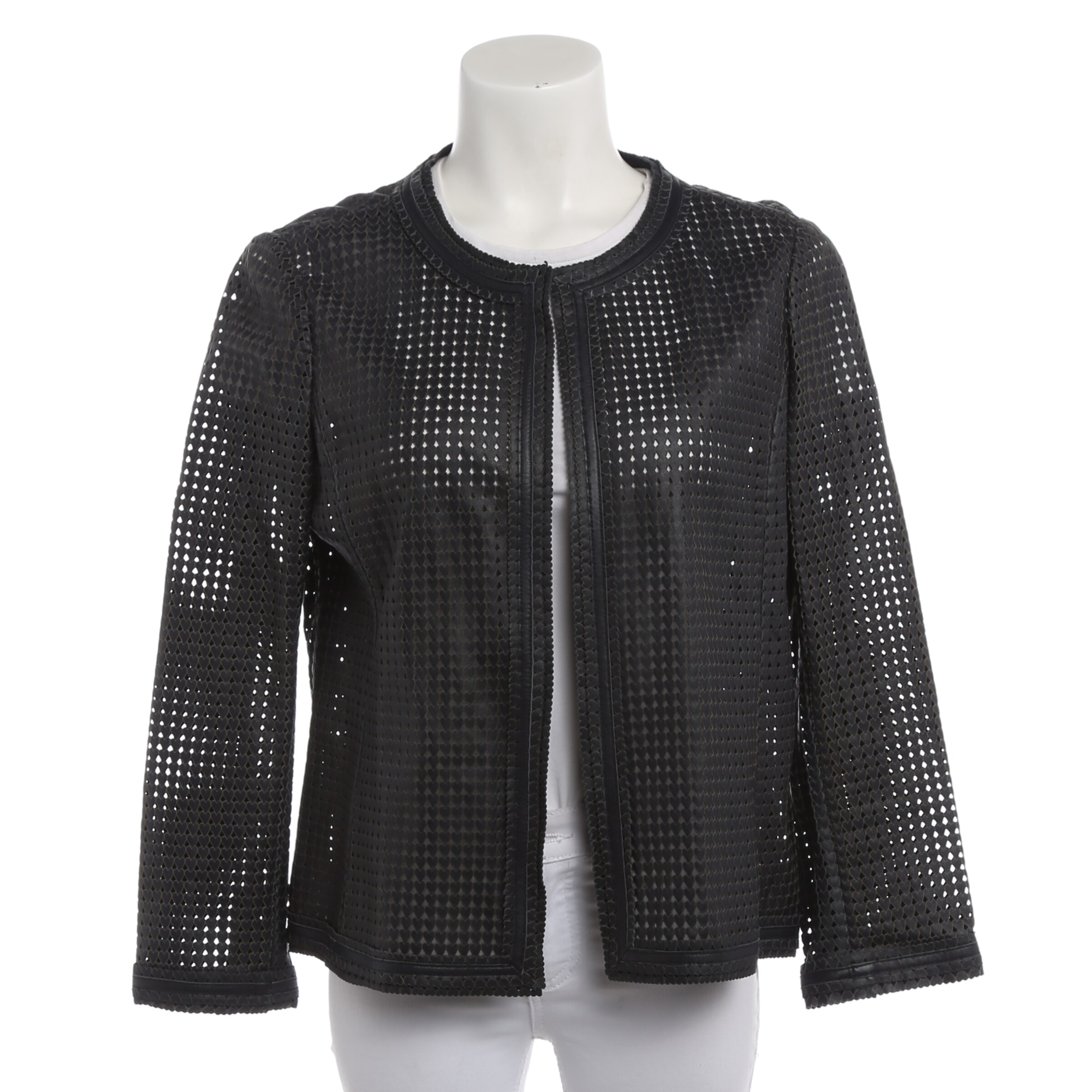 Tory Burch Jacket & Coat in M in Blue: front