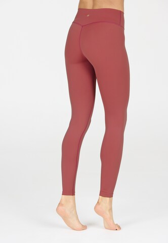 Athlecia Skinny Sportbroek 'Luxe' in Rood